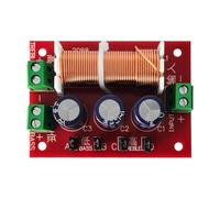 LeeQinersw Two Way Speaker Audio Crossover DIY Bass Speaker Crossover for Home Use Adjustable Sound Frequency Splitter
