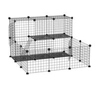 LeeQinersw W/Door Customisable Fence for Guinea Pigs Chinchillas Hedgehogs
