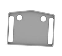 LeeQinersw Walkers Tray Table Mobility Accessory Meal Storage Edges Easy to Install Accessory Lightweight PP Material Suitable for Seniors Re, Gray