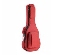 LeeQinersw Waterproof Musical Case Classical Guitar Travel Bag with Cushioned Lined Core Water Resistant Surface Backpack Carry Hand Carry Option, Array, Jujube Red