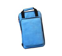 LeeQinersw Weatherproof Drumstick Bag with Pocket on The Back, Adjustable Shoulder Strap And Drumstick Holder for Beginners, light blue