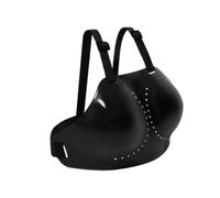 LeeQinersw Women Fencing Protector Chest Protector Breastplate Guard With Glossy Surface And Reliable Coverage Suitable for adult training tournament matches daily practice , Black , XL