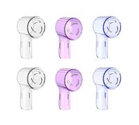 LeeQunQ 6 Pack Electric Toothbrush Head Cover, Toothbrush Covers Head Cap, for Oral B Io Series Io4 Io5 Io6 Io7 Io8 Io9, Pro 3, Smart 6, Genius, Dustproof Cover Cap for Travel and Family