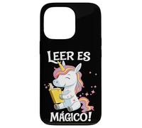 Leer Es Magico Unicornio Lector Diseño Lectura Infantil Case for iPhone 13 Pro