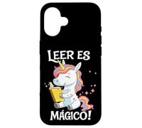 Leer Es Magico Unicornio Lector Diseño Lectura Infantil Case for iPhone 16
