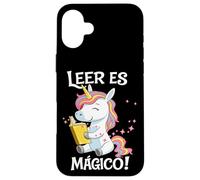 Leer Es Magico Unicornio Lector Diseño Lectura Infantil Case for iPhone 16 Plus
