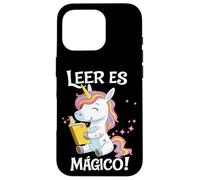 Leer Es Magico Unicornio Lector Diseño Lectura Infantil Case for iPhone 16 Pro