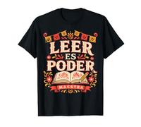 Leer ES Poder Hispanic Heritage Spanish Teacher Maestra Value Graphic T-Shirt