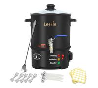 Leerie L5 Wax Melter for Candle Making,5Qts /10Lbs Electric Wax Melting Pot of Wax, Soy Wax Business Home DIY Candle Making Kit (L5-CA-110V)