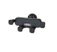 LEESC Gym Gravity Phone Holder Mount, 360° Rotation, Non-Slip, Videos, Pictures, Outdoor and Indoor Usage, Black, Compatible With iPhone, Samsung, Huawei, LG, GPS, Sony and More