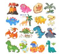 Leesgel Children's Glitter Tattoos, Children's Tattoos, Dinosaur Tattoos, Temporary Children's Tattoos, Perfect for Children's Birthday Party, Party Bags, Advent Calendar, Filling Children