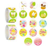Leesgel Easter Stickers for Kids, 1000pcs Craft Stickers for Cards Decorations,Ornaments Baskets Boxes Egg Hunt Games Party Bags Supplies Favours Accessories