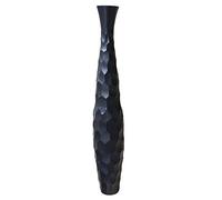 Leewadee Large Floor Vase 85 cm Mango Wood for Pampas Grass, Dried Flowers