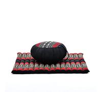 Leewadee Meditation Cushion Zafu & Zabuton Set 70 x 70 cm Kapok Zazen