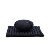 Leewadee Meditation Cushion Zafu & Zabuton Set 70 x 70 cm Kapok Zazen