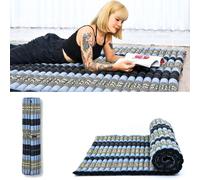 Leewadee Wide Rollable Thai Mat - Kapok Floor Mat for Sleeping & Massage