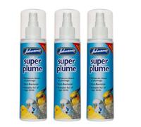 LEEWAY WOODWORK JOHNSONS SUPER PLUME SPRAY - 150ML PUMP - CAGED BIRDS - ANTIBACTERIAL - GLOSSY (3 SPRAYS)