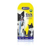 LEEWAY WOODWORK JOHNSONS TICK REMOVER - DOG - CAT - HORSE- EASY TO USE - PEST CONTROL (1X REMOVER)