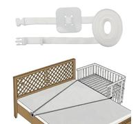 LEEWYOU 8 m Strap for Baby Cot, Baby Bed Accessories, Side Bed Attachment Strap for Baby Bed, Fixed Strap for Cot, Strap for Docking to the Adult Bed, Box Spring Beds