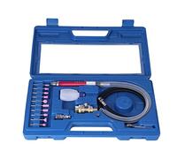 LEEZAD 17Pcs Air Micro Grinder Kit, 58000Rpm Pencil Polishing Cutting Tool 90PSI Pneumatic Pencil die Grinder, Lightweight Compact Tool Kit for Jewelry Cleaning
