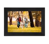LEEZAD Touch Display Screen, 10.1 ZS IPS 1280X800 Cloud Photo Frame Digita RAM 1GB Suppots Wifi Touch and Cloud Photo Frame for Party Celebrations(Black UK)