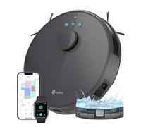 Lefant M1 Robot Vacuum Cleaner and Mop, 5500Pa with Deep Clean, 150 Min, 3-level electric water tank, dToF Laser Navigation, Custom Cleaning, No-Go Zones, Ideal for Pet Hair, Carpets and Hard Floors
