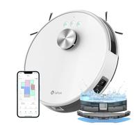 Lefant M1 Robot Vacuum Cleaner with Mop Room Mapping 4000Pa, LDS Navigation SLAM Algorithm Virtual Boundary, 32cm DIA Laser Robotic Vacuum Wi-Fi/App/Alexa Control