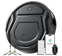 Lefant M210 Pro+ Robot Vacuum Cleaner, 4000Pa Strong Suction, PreciSense Obstacle Avoidance, 200 Mins Runtime, 7.9 cm Thin 28 cm Diameter, Self-Charging, Quiet, for Pet Hair and Hard Floors