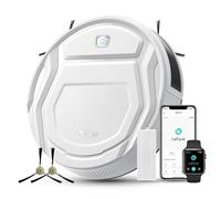 Lefant M210 Robot Vacuum Cleaner, 2200Pa Strong Suction, 7.8cm Thin 28cm DIA, Automatic Self-Charging Small Robotic Vacuums, Wi-Fi/App/Alexa Control, Ideal for Pet Hair Hard Floor and Carpet