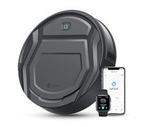 Lefant M210P Grey Robot Vacuum Cleaner, Small Robot Robotic Vacuum 7.8cm Thin 28cm DIA, 2200 Pa Suction, Alexa Voice Control Self-Charging Robotic Vacuum Ideal for Pet Hair Hard Floor and Carpet