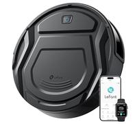 Lefant M210P Robot Vacuum Cleaner Black - PreciSense Obstacle Avoidance, 2200Pa, Small Robot 7.8cm Thin 28cm DIA, 140 Mins Runtime, Self-Charging, for Pet Hair/Hard Floors