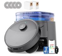 Lefant M3 Max Robot Vacuum Cleaner with Mop, 20,000 Pa,Tangle-Free,dToF Navigation,Corner-to-Edge Deep Cleaning and Mop Lifting, All-in-One Station, Home-Cleaning Robot