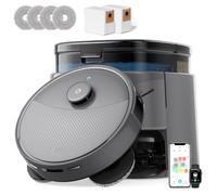 Lefant M3 Max Robot Vacuum Cleaner with Mop, All-in-One Station with 20,000Pa Suction, Self-Emptying & Auto Mop Wash & Dry, dToF Laser Navigation, APP/Alexa Control, Works on WiFi 2.4G & 5G