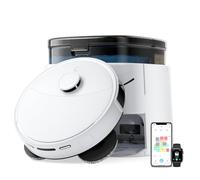 Lefant M3 Robot Vacuum Cleaner with Mop, All-in-One Station, 10,000Pa Strong Suction, Dual-Spin Mops, dToF Laser Navigation, Auto Mop Wash & Dry, Self-Emptying, Works on WiFi 2.4G & 5G