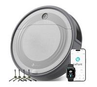 Lefant M310 Robot Vacuum Cleaner, 4500Pa Powerful Suction, Slim 7.9cm Height, 28cm Compact Size, Self-Charging, 2.4G Wi-Fi/App/Alexa Control, Ideal for Pet Hair, Hard Floors and Low-Pile Carpets
