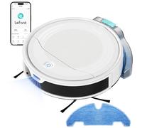 Lefant M310 Ultra Robot Vacuum Cleaner 6000Pa suction ToF Laser Navigation, Accurate Obstacle Avoidance, Anti-Tangle Ideal for Pet Hair, and Hard Floors, Control by App/Alexa,