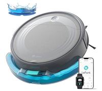 Lefant M310 Ultra Robot Vacuum Cleaner with Mop, ToF Laser Navigation, 170 Min, 6000Pa Ultra-Strong Suction Power, 190° Obstacle Avoidance, Ideal for Pet hair and Carpet, App Control, 2.4G Wi-Fi