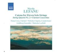 LEFANU / CROSS / CLA - CATENA FOR ELEVEN SOLO STRINGS - cd - G3z