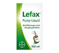 Lefax Pump-Liquid Releases Baby air Bubbles in The Abdomen, Bloating and Infant Colic, with Practical dosing Pump, Suitable for Pregnant Women and Breastfeeding
