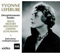 Lefebure Yvonne - Enregistrements Inedits