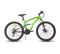 LEFEDA Mens Bicycle 26 Inch Steel Frame MTB 21 Speed Mountain Bike Bicycle Double Disc Brake