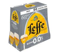 Leffe Blonde 0% Alcohol Free Beer 24 x 250ml Bottles Blonde Ale