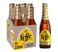 Leffe Blonde Abbey Beer Bottles 4 x 330ml