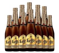 Leffe Blonde Belgian Abbey Beer | 330ml Bottles | Smooth, Malty & Aromatic | Premium Belgian Ale | 6.6% ABV (Pack of 12)