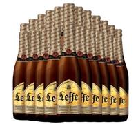 Leffe Blonde Belgian Abbey Beer | 330ml Bottles | Smooth, Malty & Aromatic | Premium Belgian Ale | 6.6% ABV (Pack of 24)