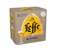 Leffe Blonde Belgium Abbey Beer 12 x 330 ml Bottles