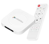 LEFFOT M1 Plus Android 14.0 TV Box 2025, 4K Ultra HD Smart TV Box Android, 4GB RAM + 32GB ROM, Support HDR10+, 2.4G & 5G WiFi 6, 100M Ethernet, BT 5.4, Voice Control, RK3528 Quad Core ARM Cortex-A53