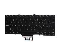 LeFix Laptop Keyboard,Latin Spanish,Backlit Keyboard,No Pointer,Compatible with DELL Latitude 5400 5401 5410 5411 7400 7410 Notebook PC，Single Pointing，0Y1F5W