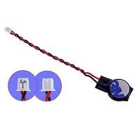 LeFix ML 1220 ML1220 Rechargeable 3V RTC CMOS BIOS Battery with Leads Cable Plug 2 Pins 2 Wires 1.25mm Pitch (CMOS, Laptop, Notebook, Motherboard, Bristlebots) Check Connector Specification Carefully