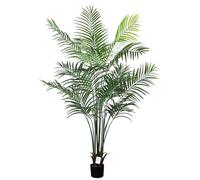 Leflos Artificial Palm Tree Indoor, 180CM Large Faux Dypsis Lutescens Plant With 18 Detachable Trunks, Tall Tropical Fake Palm Tree Silk Areca Palm Plant In Pot, Nice Home & Housewarming Decor
